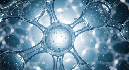 water drops on glass