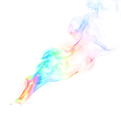 Fluid energy smoke PNG with smooth vapor flow and cinematic dynamic motion, isolated on transparent background