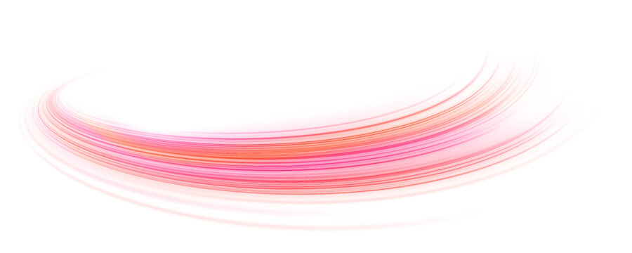 High velocity light streaks crossing dark space with intense glow effect png