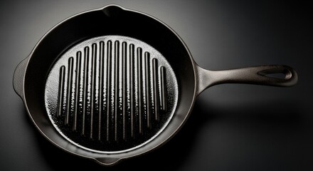 Cast Iron Grill Pan for Cooking.