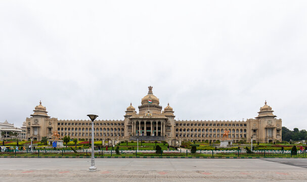 Vidhana Soudha Government Building in Bengaluru, Karnataka, India
