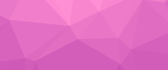 Obraz premium Light Pink vector modern geometrical abstract background. Texture, new background. Geometric background in Origami style with gradient.