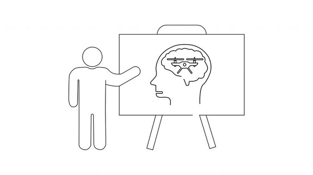 Brain Drone Concept Presentation - Exploring Cognitive Technology Integration.