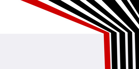 Fototapeta premium Black White and Red Backgrounds.vector ilustration