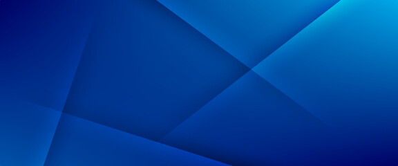 Fototapeta premium Dark blue geometric background. banner background. blue background.