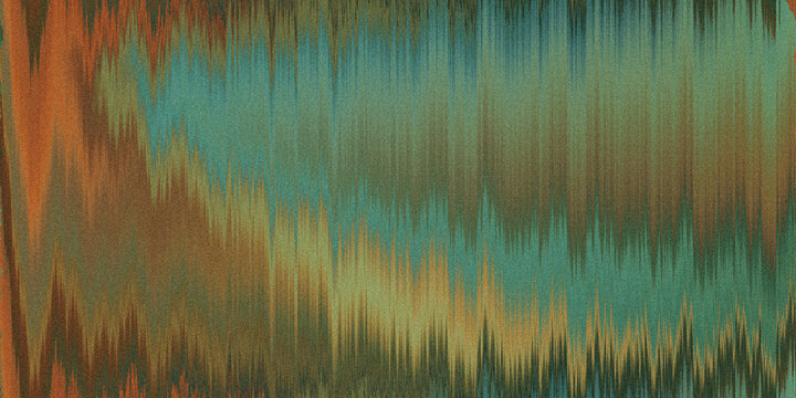 Abstract textured background showing colorful pixel sorting effect