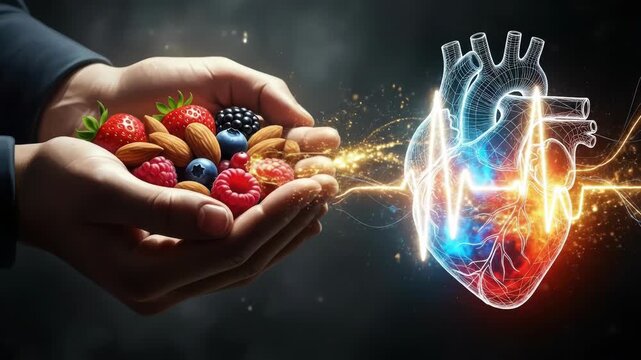 Healthy food for heart health and wellbeing