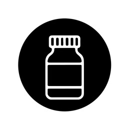 Pills and Capsules Icon vector design 