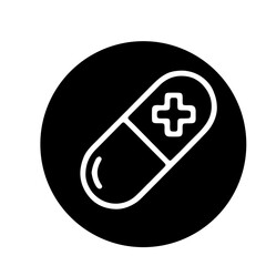 Obraz premium Pills and Capsules Icon vector design 