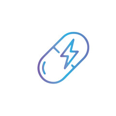 Pills and Capsules Icon vector design 