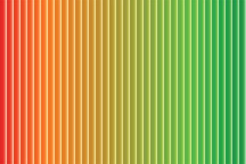 Obraz premium Vertical gradient stripes from red to green with subtle light effects abstract background