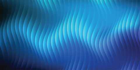 Abstract blue wave background with smooth layered curves, flowing gradient light, modern futuristic style, clean digital wallpaper, vector illustration