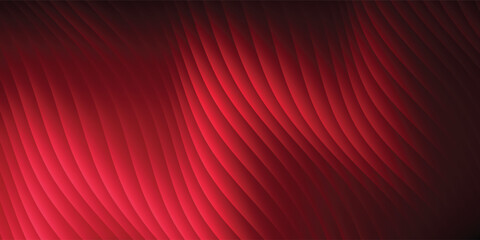 Dynamic red wave pattern, smooth gradient lighting, corporate technology background, modern digital design