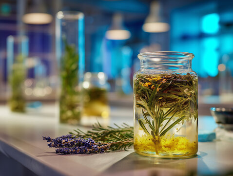 Herbal Fermentation Process for Natural Skincare, Cosmetics, and Health Supplement Production