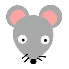 Obraz premium Animal head vector icon