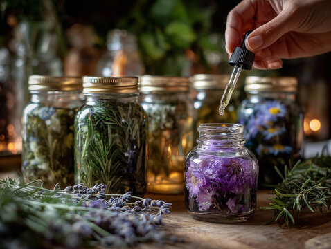 Herbal Fermentation Process for Natural Skincare, Cosmetics, and Health Supplement Production