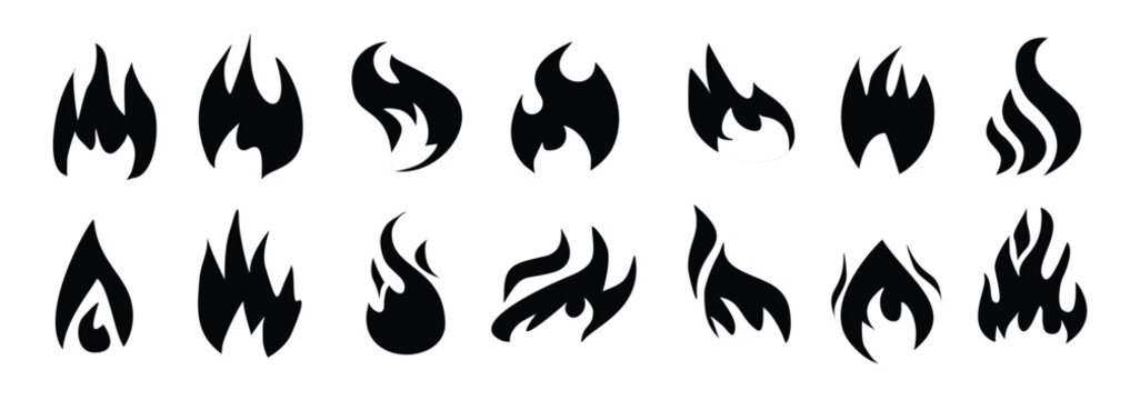 flame ord fire editable stroke