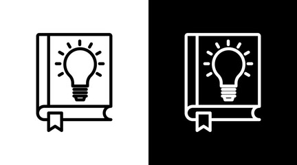 Book Wisdom Icon For Design Elements