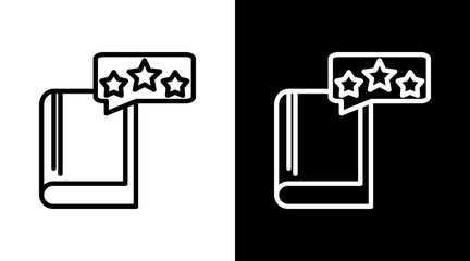 Book Rating Icon For Design Elements