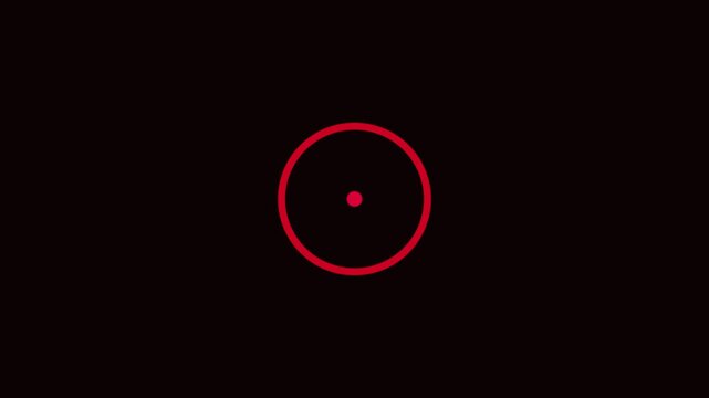 Technology radio waves signal icon animation. Radio waves background. Network tower produced radio wave concept. Network tower produced radio.black background represents connectivity.4k