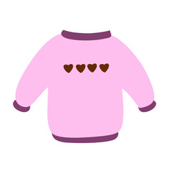 Winter sweater vector