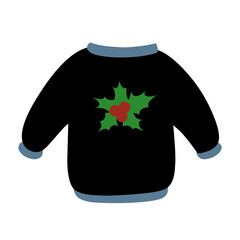 Winter sweater vector