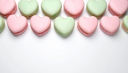 Fototapeta premium Macaron Heart