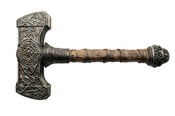 Viking Valkyrie Horn Illustration isolated on transparent background