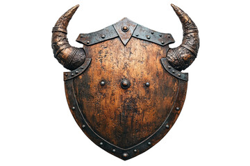 Fantasy Warrior Shield isolated on transparent background
