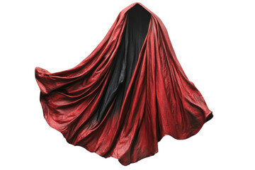Enchanted Vampire Cloak of Shadows isolated on transparent background