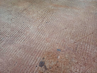 Weathered grooved concrete surface texture background