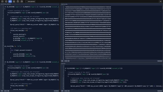 Programmer Code Development Environment Software UI