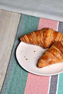 Crispy pure butter croissants