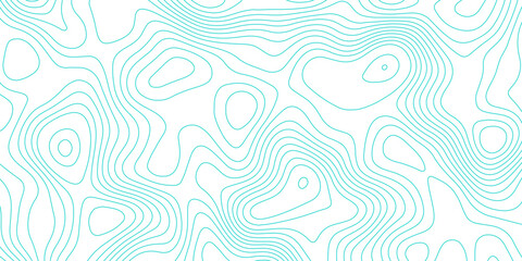 Topographic map background with geographic grid for hiking and mountain sport. luxury topographic wavy pattern and geographic grid map design. paper texture Imitation of a geographical map shades. © Abdur Rahman Safin 