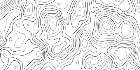 Topographic map background with geographic grid for hiking and mountain sport. luxury topographic wavy pattern and geographic grid map design. paper texture Imitation of a geographical map shades. © Abdur Rahman Safin 