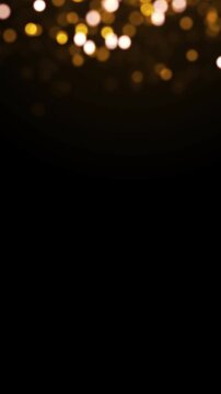 Abstract bokeh background with sparkling particles