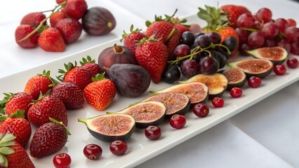 strawberry and chocolate cake