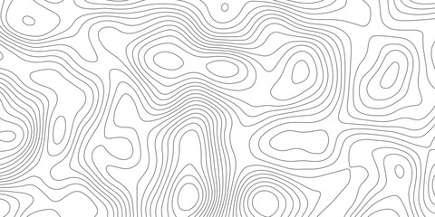 Topographic map background with geographic grid for hiking and mountain sport. luxury topographic wavy pattern and geographic grid map design. paper texture Imitation of a geographical map shades. © Abdur Rahman Safin 