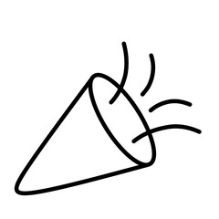 Birthday party vector icon