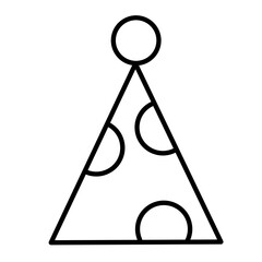 Birthday party vector icon