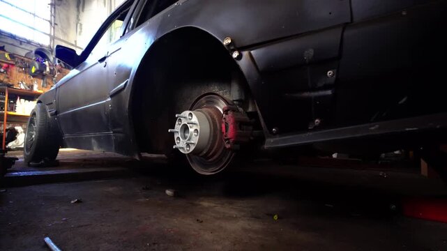 spacers for expanding the wheelbase of a car