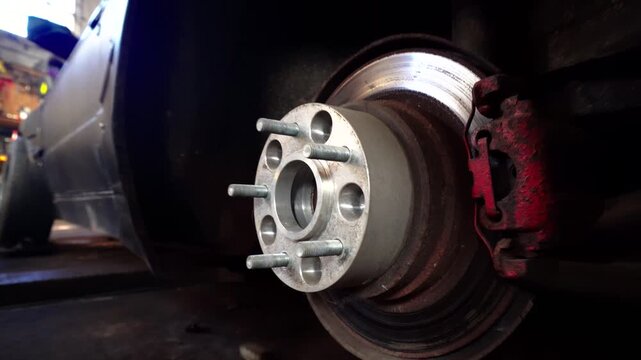 spacers for expanding the wheelbase of a car