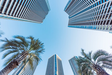 東京のベイエリアのタワーマンション