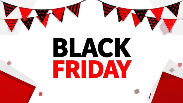 Black Friday Sale Promotion Video.