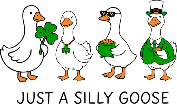 Just a silly goose svg