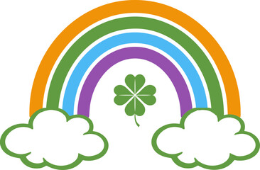 Fototapeta premium Rainbow SVG