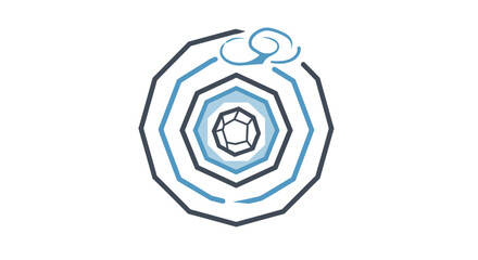 Geometric Shape Design Element Icon.