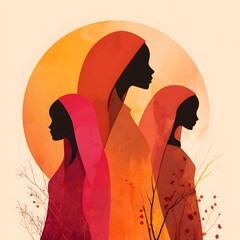 Women empowerment visual for social impact campaigns