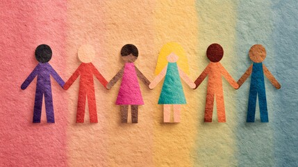 Zero Discrimination Day illustration representing shared humanity