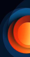 Abstract digital artwork featuring overlapping semi-transparent colored circles on a dark background